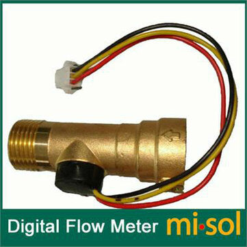 DC 5V Copper Water Heater Sensor Switch Flow Sensor