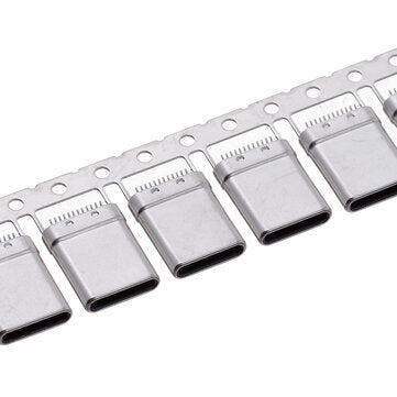 10PCS Type C 3.1 Splint Male 24p Splint 0.8 With Clamp Foot Riveting Shell Full Function