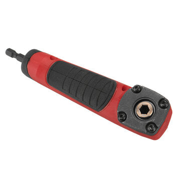 1/4 Inch Hex Shank Right Angle Attachment Adapter Right Angle Drill Driver Screwdriver Extension Hol