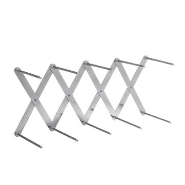 Stainless Steel Kitchen Storage Rack Adjustable Retractable Kitchen Pan Pot Organizer