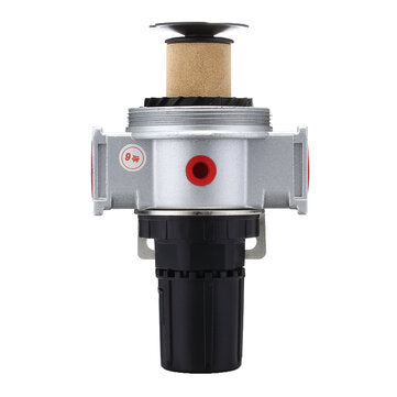 1/2" Mid Flow Air Compressor Regulator & Filter Combo With Gauge Manual Drain 150psi