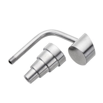 Universal 10mm 14mm 18mm 6 In 1 Domeless Titanium Nail With Male and Female Joint Adapter