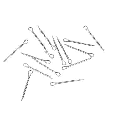 Suleve 175Pcs Split Cotter Pin Zinc Plated Hitch Pins Fasteners Assortment 5 Sizes