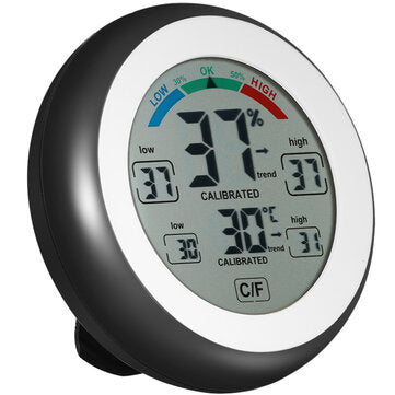 DANIU Multifunctional Digital Thermometer Hygrometer Temperature Humidity Meter