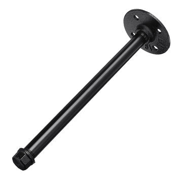 Wall Mounted Toilet Towel Industrial Iron Pipe Holder DIY Rack Shelf Support Frame
