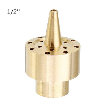 Drillpro 1/2 Inch DN15 3/4 Inch DN20 Brass Spray Nozzle Garden Sprinkler Water Ir... (SIZE: 1/2INCH)