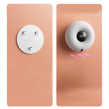 Wall Mounted Automatic Soap Dispenser Infrared Induction LED Display Temperature Foam Hand Sanitizer
