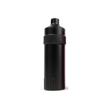 Mini Waterproof Tank Seal Bottle Case Container Holder EDC Box (COLOR.: BLACK)