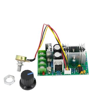 3Pcs DC 10-60V 20A 1200W Motor Speed Control PWM Motor Speed Controller Switch 20A Current Regulator