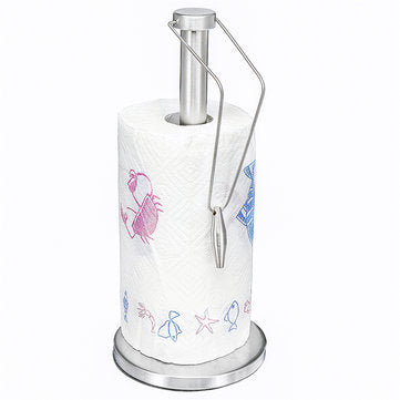 Bakeey Kitchen Storage Rack Paper Roll Towel Holder Bathroom Towel Tissue Shelf Self-adhesive Home O