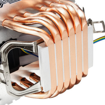 DIY Removable CPU Cooler RGB Cooling Fan For Intel 775 1150 1151 1155 1156 1366 AMD AM4