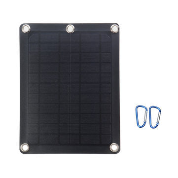 5V Monocrystalline Solar Panel with USB Port for Outdoor Working Backpack Installation