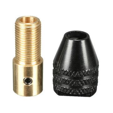 Drillpro 5Set 0.3-3.5mm Mini Universal Drill Chuck Electronic Three-Jaw Drill Chuck Tools Set
