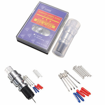 CB09 Graphtec Blade Holder with 5pcs 30 45 Degree Cutting Blades