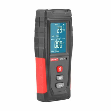 WT3121 Handheld Digital LCD EMF Meter Electromagnetic Radiation Tester Electric Field Magnetic Field