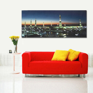 Wall Art Print Masjid Mosque Islamic Muslim Canvas Paintings Picture Home Decor