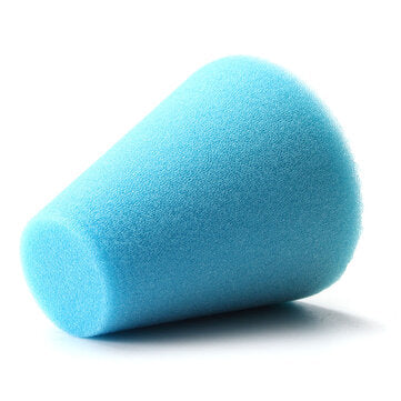 6mm Shank Sponge Cone Polishing Foam Pad Buffing Pads Power Drill Accessories (COLOR.: BLUE)