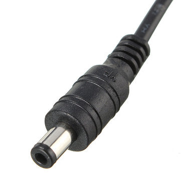 10PCS LUSTREON 5.5X2.1mm DC Power Supply Connector Switch Cable for 5050 3528 LED Strip Light