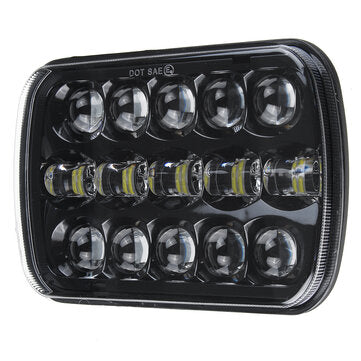412V/24V Hi/Low 6000K 400W 30000LM 7x6`` 5x7`` LED Headlight Projector DRL Hi/Lo For Chevrolet for J