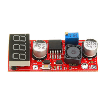 3pcs LM2596 DC-DC Adjustable Voltage Regulator Module with Voltage Meter Display