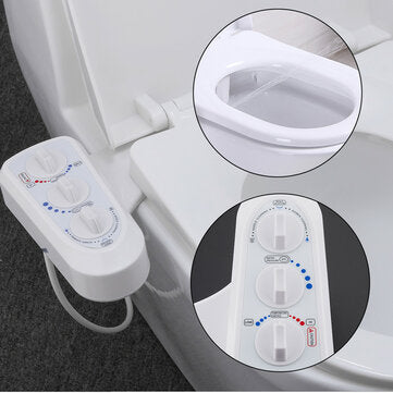 G1/2 Smart Toilet Portable Bidet Attachment Seat Cover Sprayer Hot Cold Mixer Water Wash Cleaner Set