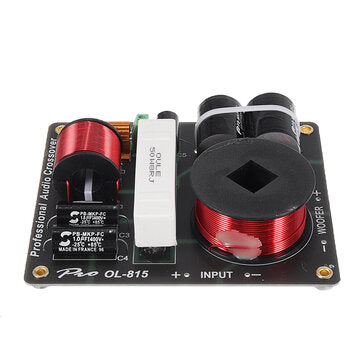 Woofer Tweeter Professional Speaker Divider 2-way Crossover 500W 2600Hz for 8Inch 10Inch 12Inch Spea