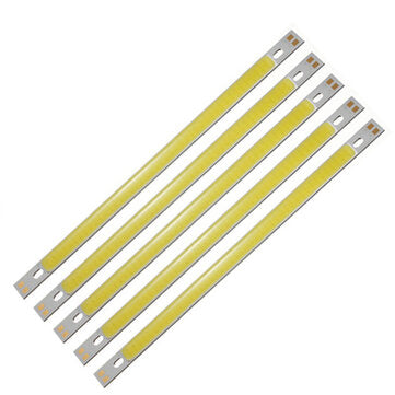 5pcs LUSTREON Pure White High Power 10W COB LED Chip Light DC12-14V for DIY 200x10MM Lamp