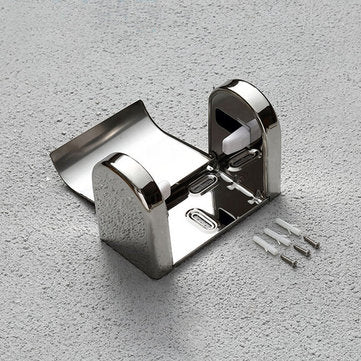 Stainless Steel Chrome Toilet Bathroom Wall Mounted Roll Paper Shelf Holder Tissue Box Holder