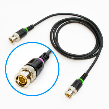 Y102P 1Pcs 1M Pure Copper BNC To BNC Q9 Oscilloscope Test Cable