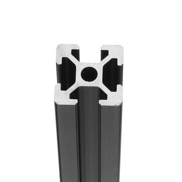 Machifit 400mm Length Black Anodized 2020 T-Slot Aluminum Profiles Extrusion Frame For CNC