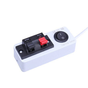 1.5M LED Test Clip Accessories with Switch for Strip Light Spot Lightts Down Light Ceiling Lamp US P