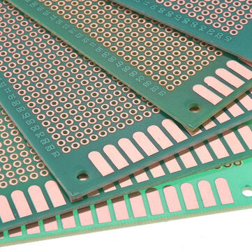 5pcs  100 * 150mm DIY Single-sided Green Oil PCB Universal Circuit Board