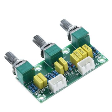XH-M802 Passive Tone Board Amplifier Preamp Power Module Low High Sound Adjustment Electronic PCB Bo