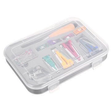 11 Piece Set DIY Home Patchwork Manual Pull Tube Tape Maker Kit Binder Tool for Sewing Craft