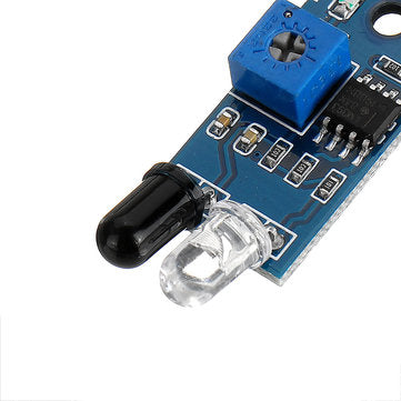 5Pcs Geekcreit IR Infrared Obstacle Avoidance Sensor Module For Smart Car Robot 3-wire Reflective