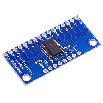 10pcs ADC CMOS CD74HC4067 16CH Channel Analog Digital Multiplexer Module Board Sensor Controller