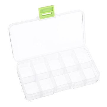 10 Grid Adjustable Electronic Components Project Storage Assortment Box Bead Organizer Jewelry Box P