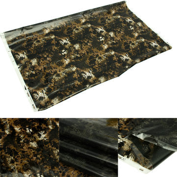 79"x 20" Black PVA Hydrographic Water Transfer Dipping Hydro Printing Film