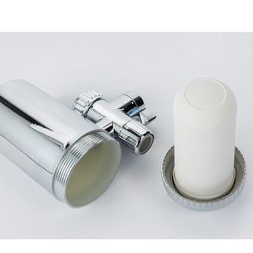 ABS Faucet Water Filter Double Switch Water Outlet w/ Speedy Water Flow