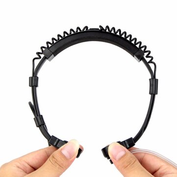 Retevis 2 Pin Throat Walkie Talkie Accessories Headset For Baofeng UV 5R Retevis H777 RT5R For Kenwo