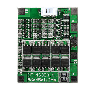 5Pcs 4S 30A 14.8V Li-ion Lithium 18650 Battery BMS Packs PCB Protection Board Balance