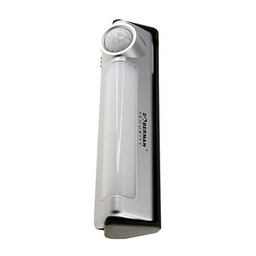 DOBERMAN SECURITY SE-0134 100dB IR Sensor Infrared Motion Detector Triggered LED Light Alarm