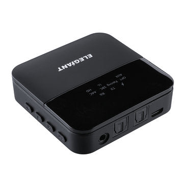 bluetooth 5.0 Transmitter Receiver Wireless Audio Adapter 20m Range with 3.5mm Digital Optical Tosli