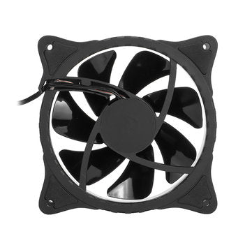 7 Colors 120mm PC Case Fan Computer Ultra Silent LED Light Cooler Heatsink Fan