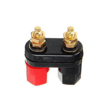 3Pcs Hexagonal Gold-plated Double-connecting String Double-row Banana Connector Banana Socket