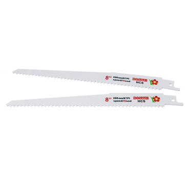 10Pcs/Set HCS Reciprocating Saw Blade 6/8 Inch Wood Metal Tube Cutting Blades