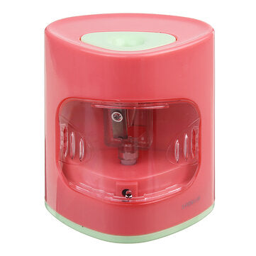 Automatic Electric Pencil Sharpener Sharpening Stationery with Changeable Tool Carrier for Office Sc