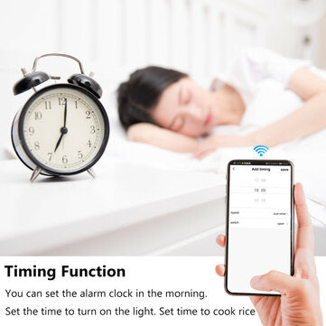SMATRUL 10Pcs WIFI RF Controller Smart Life APP WiFi 433Mhz Timer Module for Switch Light