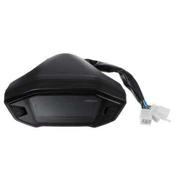 Universal LED Speedometer Digital Odometer For 2.4 Cylinder Motorcycle Rpm13000R