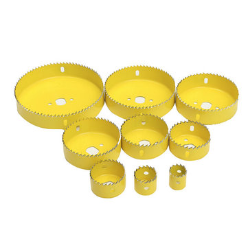 16pcs Hole Saw Cutting Set With Hex Wrench 19-127mm Hole Saw Kit
